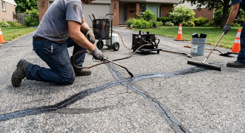 Asphalt Cracks Repair in Savannah, GA